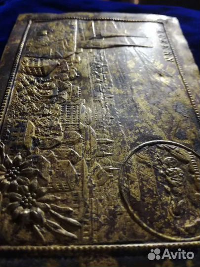 Старинная штамп чеканка