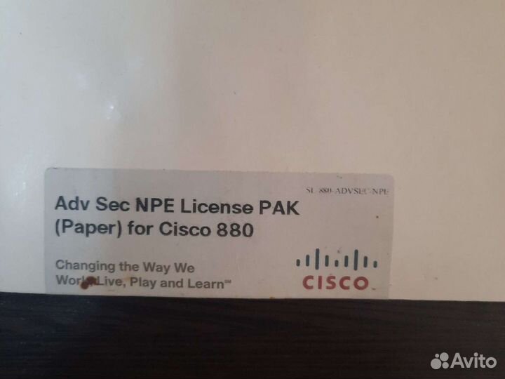 Лицензия Cisco SL-880