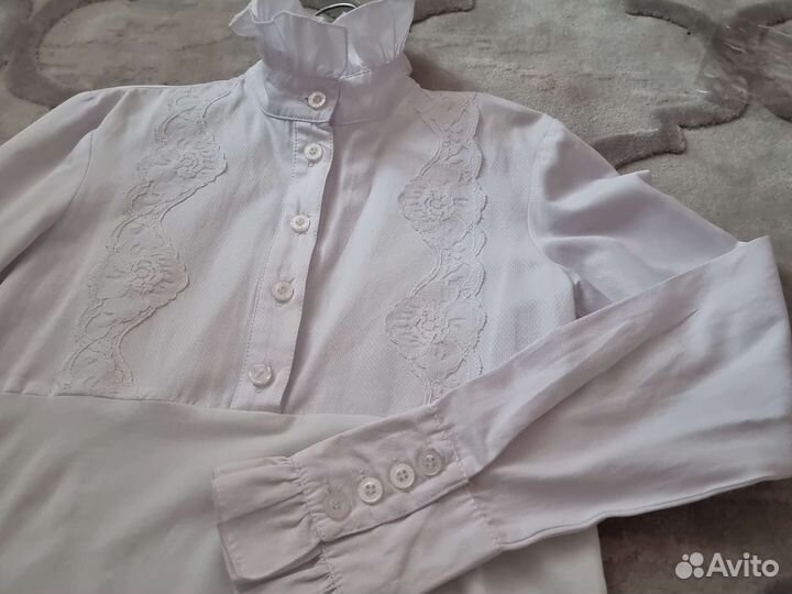 Noble people блузка школьная 122-128