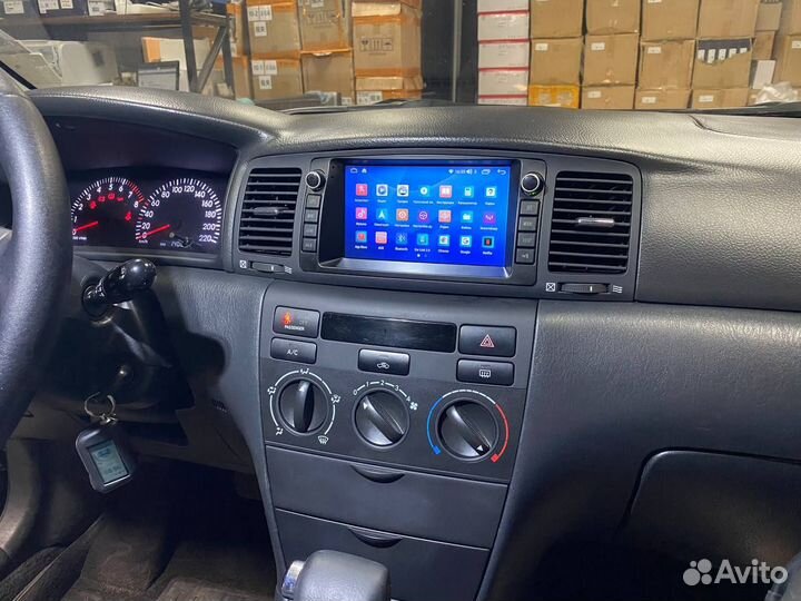 Android магнитола Toyota Corolla 120, есть Teyes