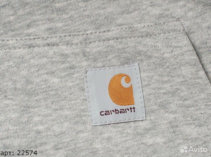 Зип худи Carhartt серый