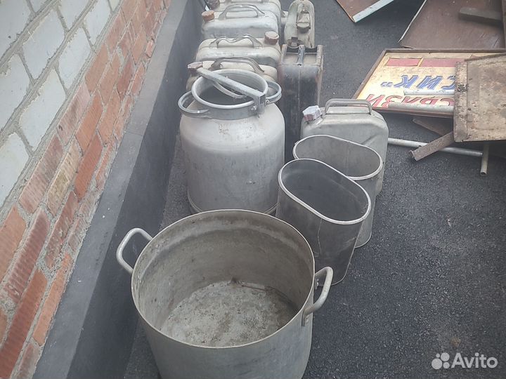 Канистра алюминиевая 20 литров СССР