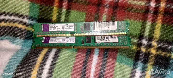 Оперативная память ддр3 1,2,4гб