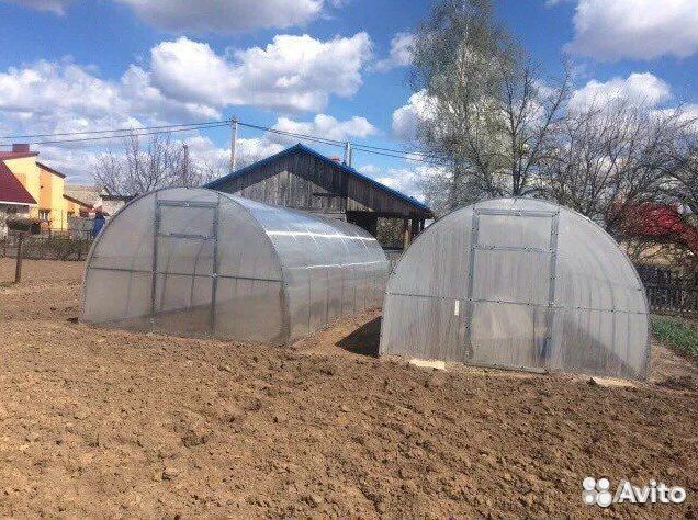 Теплицы из оцинкованной профтрубы. Поликарбонат