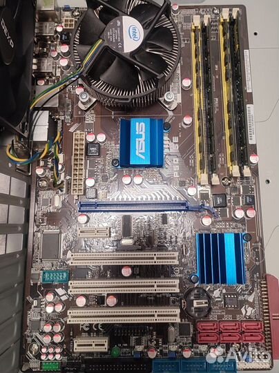 Материнская плата 775 q8300 8gb ram комплект