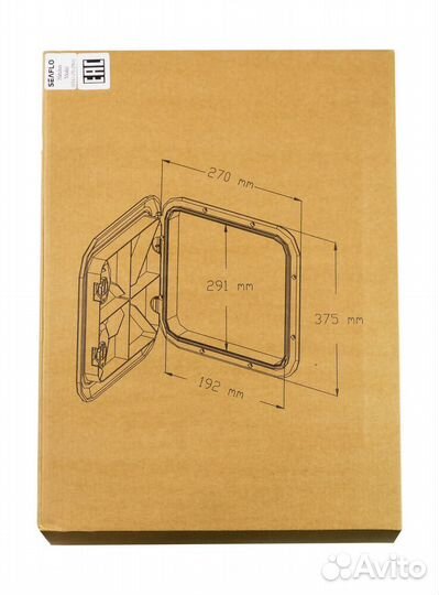 Люк смотровой SeaFlo, 270 х 375 мм sfre127037501 S