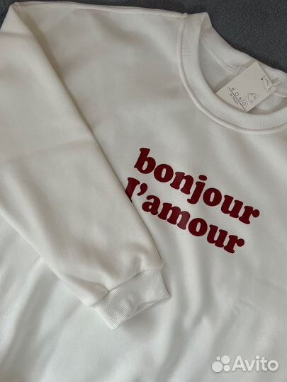 Свитшоты утепленный женский стандартный размер