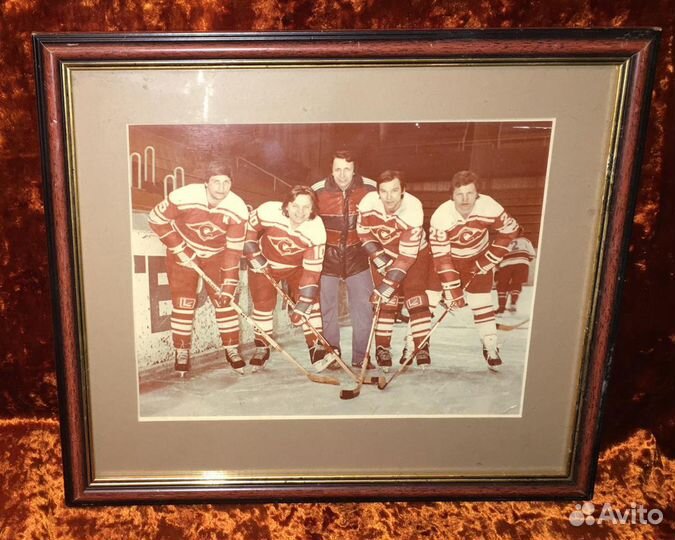 Фотография Члены хоккейной команды Спартак