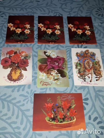 Открытки советские СССР