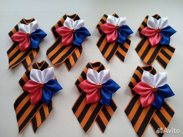 Георгиевская лента броши