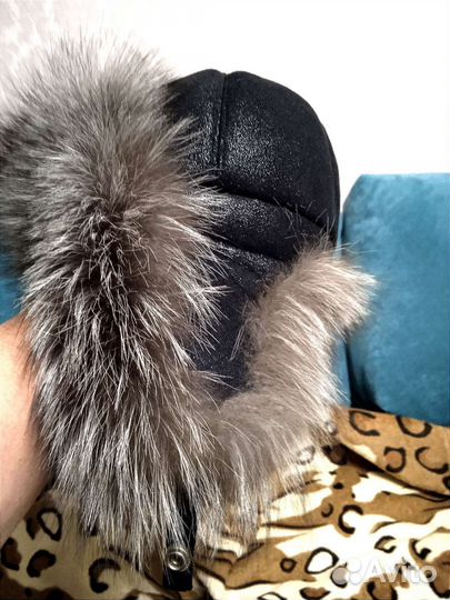 Шапка из чернобурки