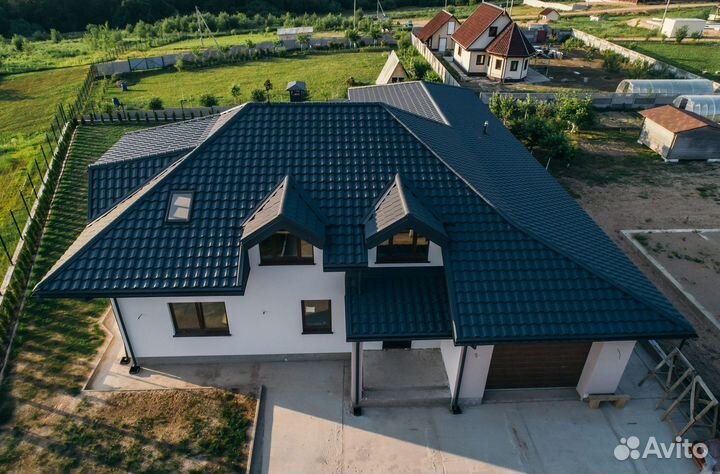 Кровля из профлиста под ключ