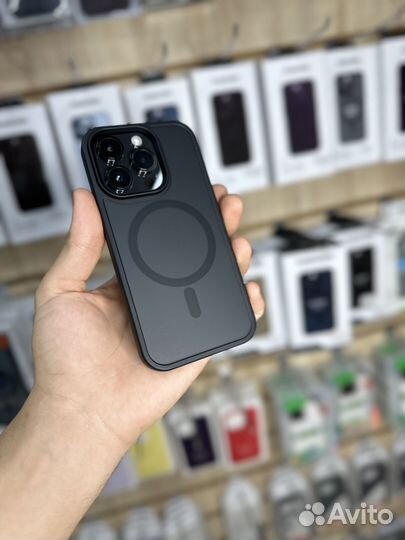 Черный чехол Marooke для iPhone 14 pro/pro max