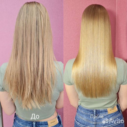 Кератиновое выпрямление волос Ботокс