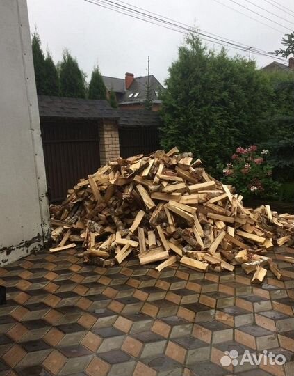 Дрова колотые ольха