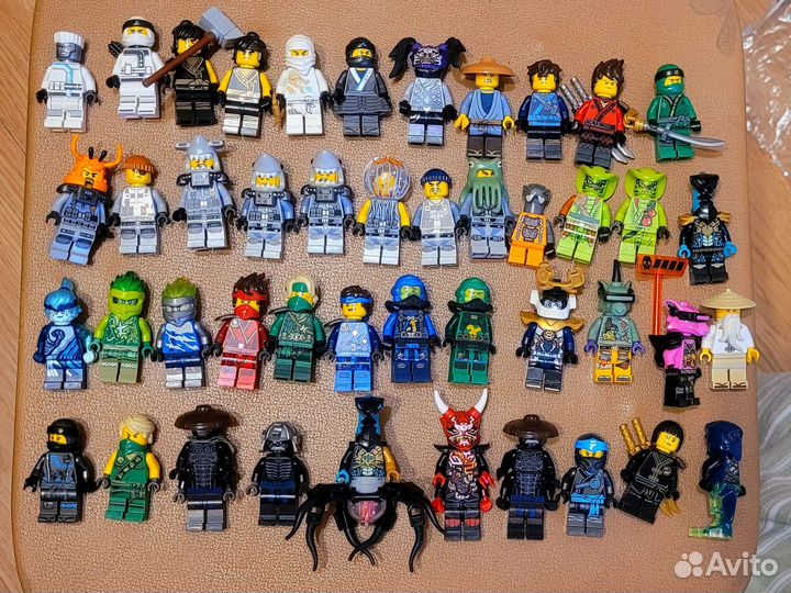 Lego Ninjago редкие минифигурки