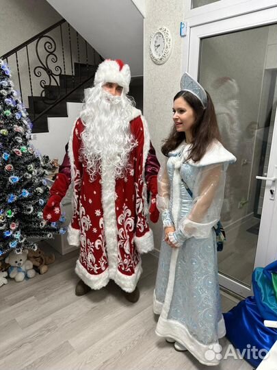 Поздравление Деда Мороза и Снегурочки на дом