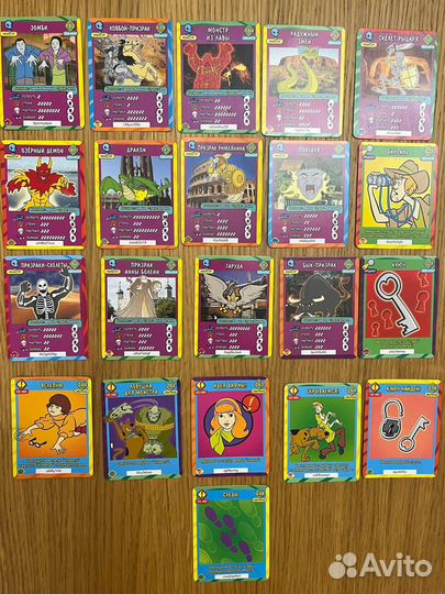 Карточки скуби ду великие тайны мира