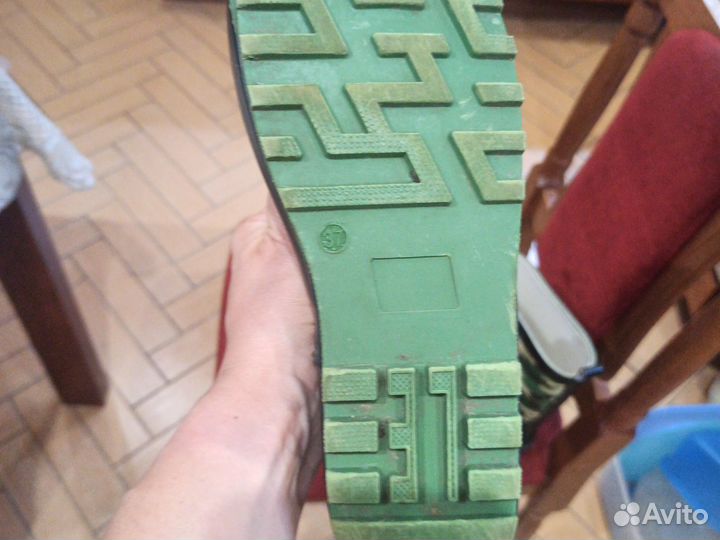 Детские резиновые сапоги 37 размера