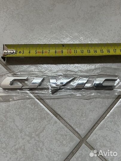 Эмблема-надпись Carina, Civic, Odyssey, LX 470