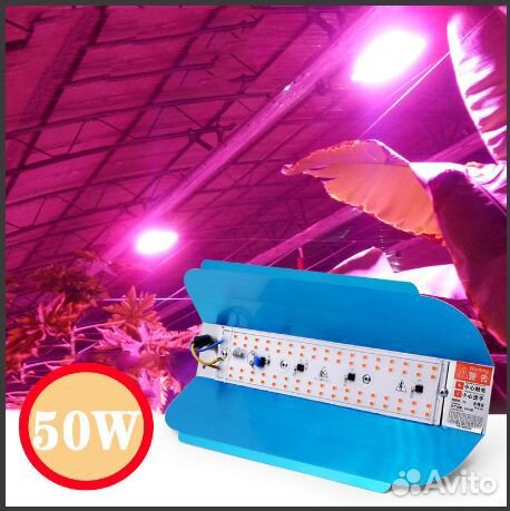 Фитолампы 50,60 вт. 220v фито матрицы 20/30/50вт
