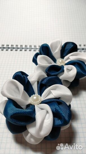 Бантики в школу ручной работы