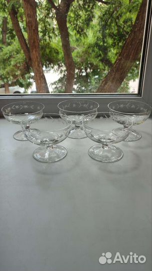 Хрустальные креманки СССР