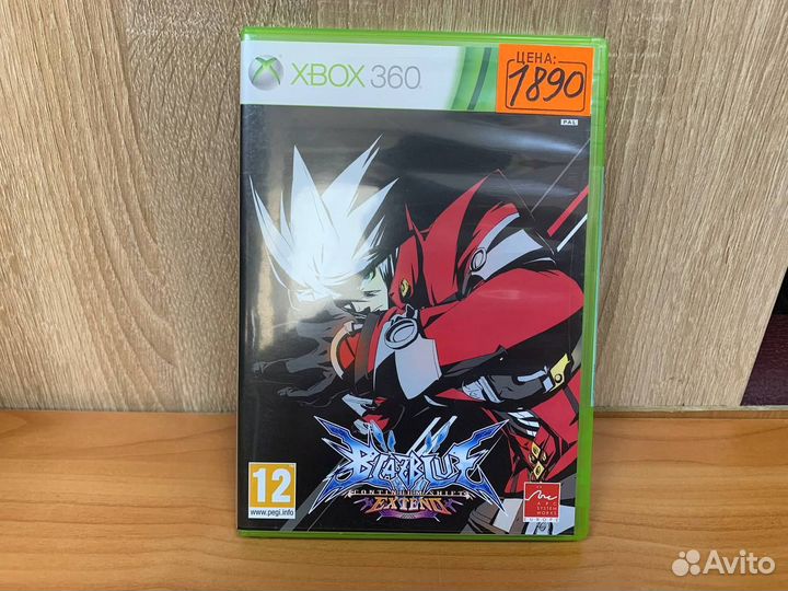 Б.У. Игра для Xbox-360: Blazblue Continuum shift e