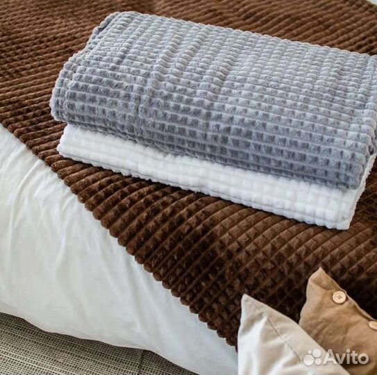 Пледы кубик