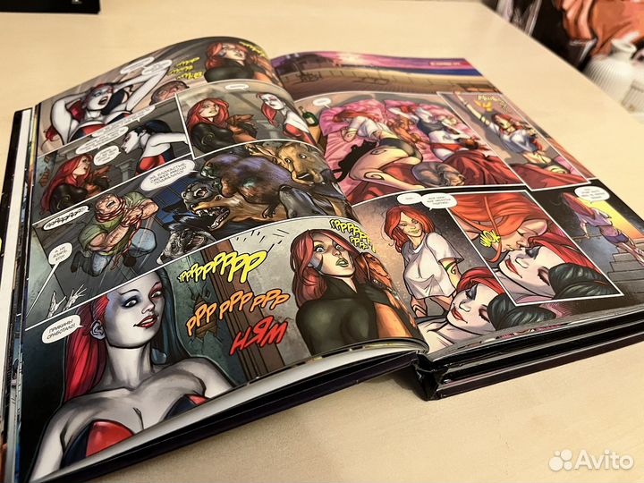 Комиксы Харли Квин в твердой обложке