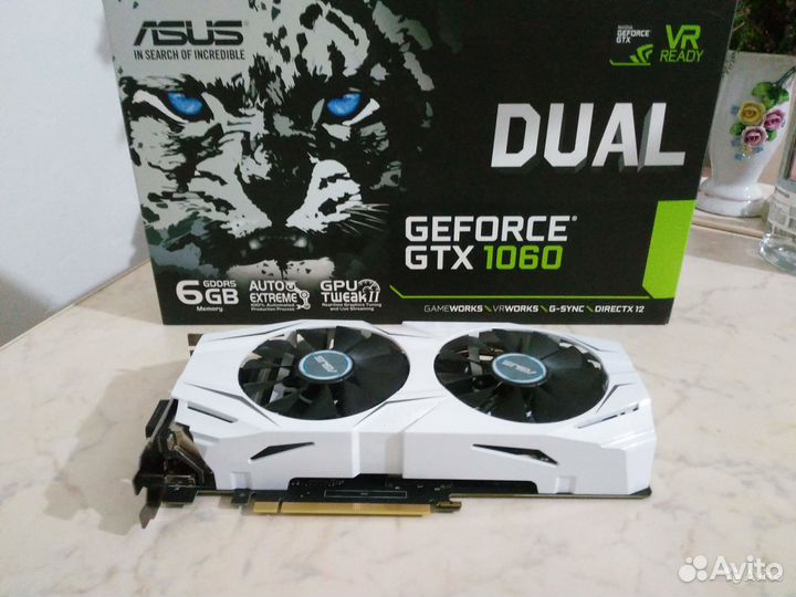 Asus Dual GTX 1060 6GB