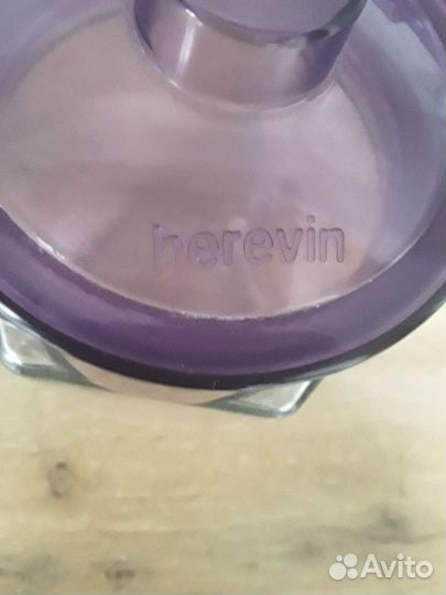 Банка для сыпучих Herevin стекло