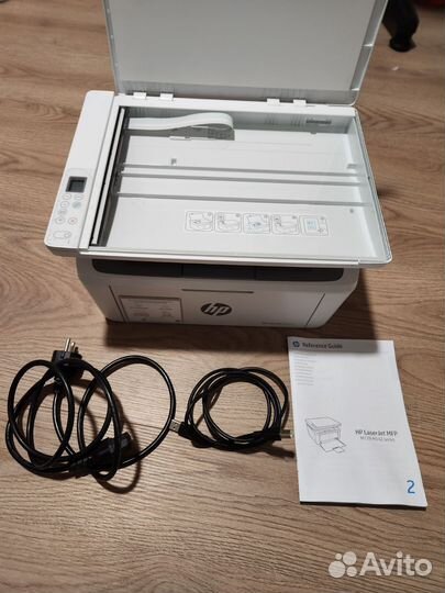 Принтер лазерный мфу HP Laserjet M141w сканер