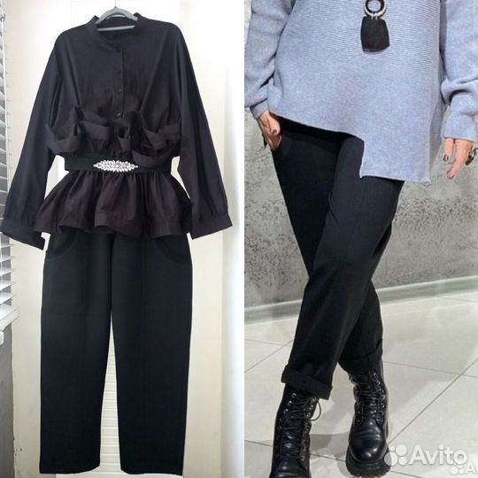 Крутые брюки с корсетом An Jon 50/52