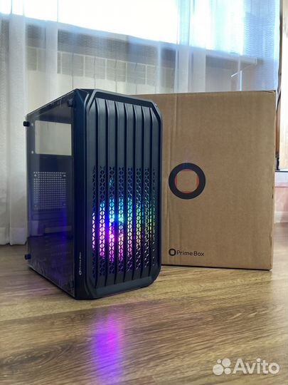 Корпус Новый /зак. стекло /rgb вентилятор