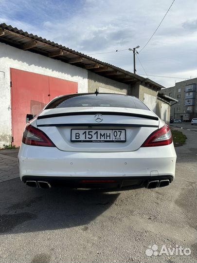 Спойлер на cls 218