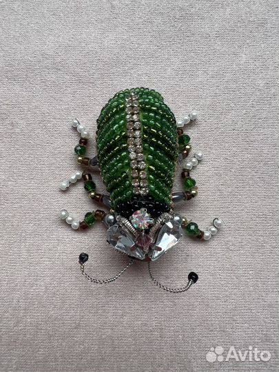 Брошь ручной работы