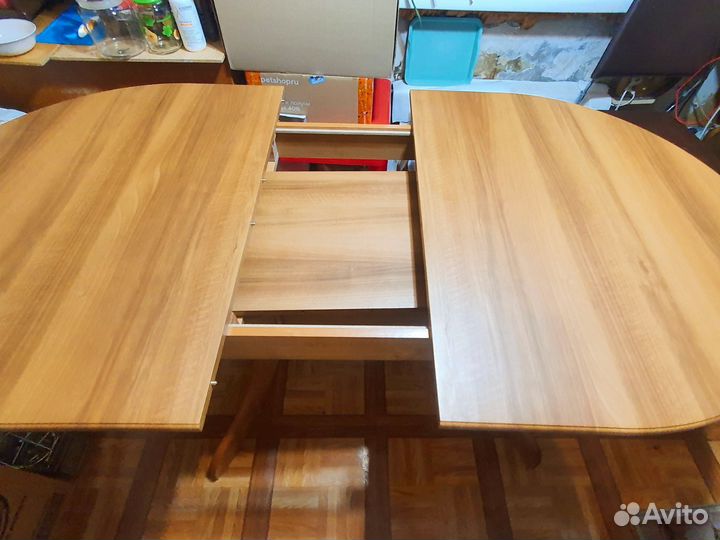 Стол обеденный раздвижной бу