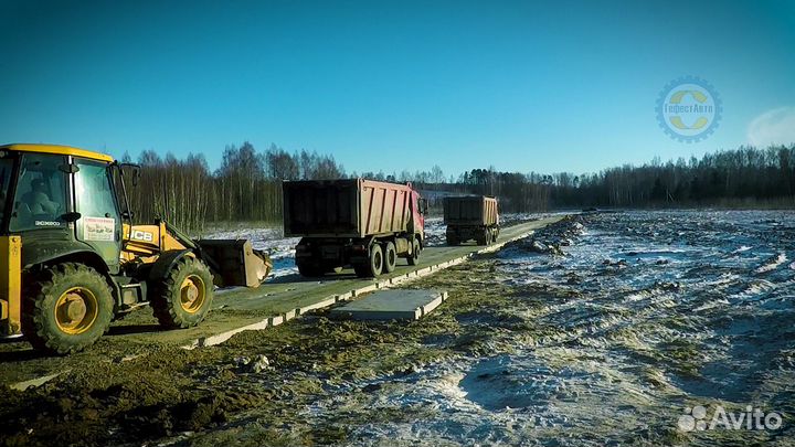 Грунт планировочный доставка от 100 кубов