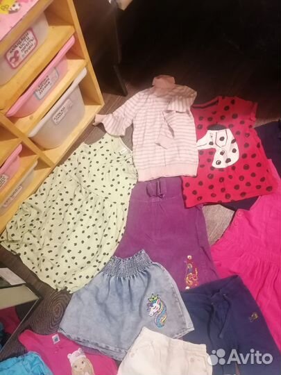 Одежда на девочку 110-128 см