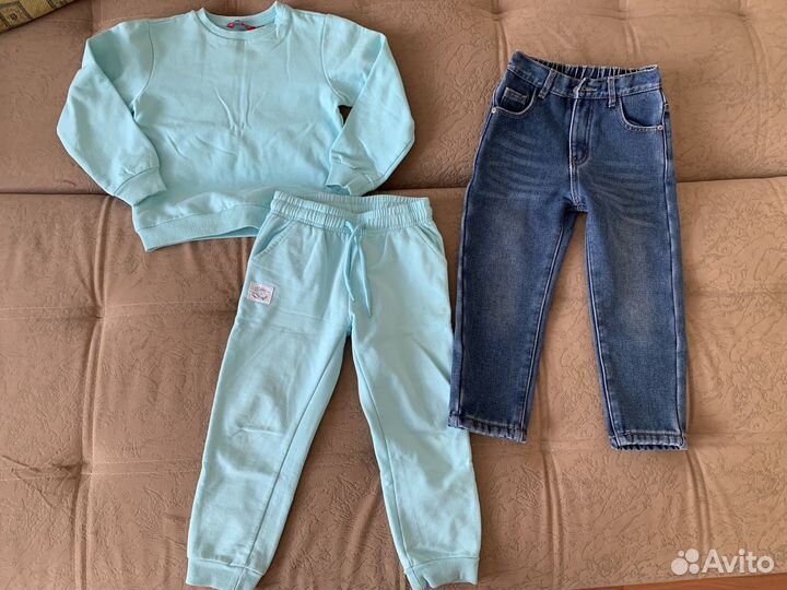 Детские вещи пакетом на девочку 110
