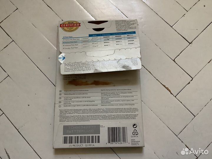 Фотобумага 10х15 hp