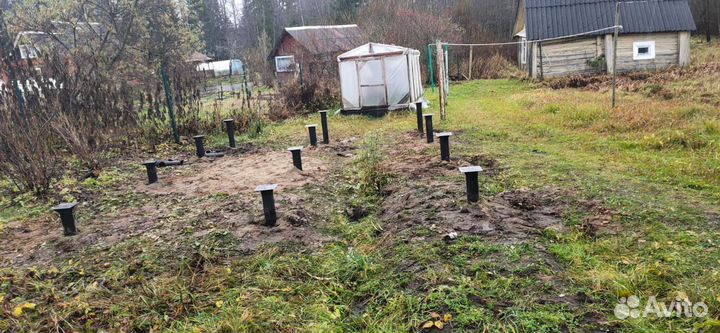 Винтовые сваи под ключ