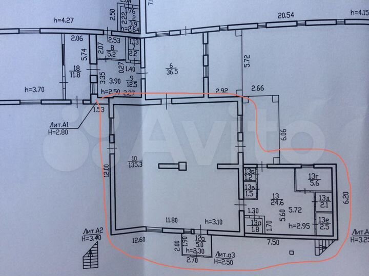 Свободного назначения, 174.6 м²