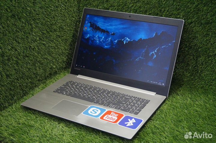 Большой серебристый Lenovo / DDR4 / SSD