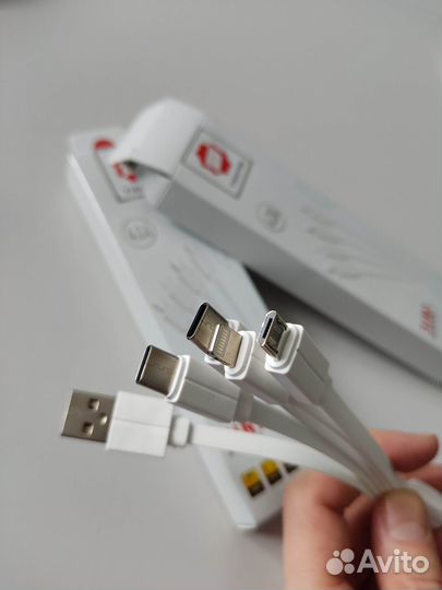 Кабель-брелок с быстрой зарядкой Tigernu T-C008