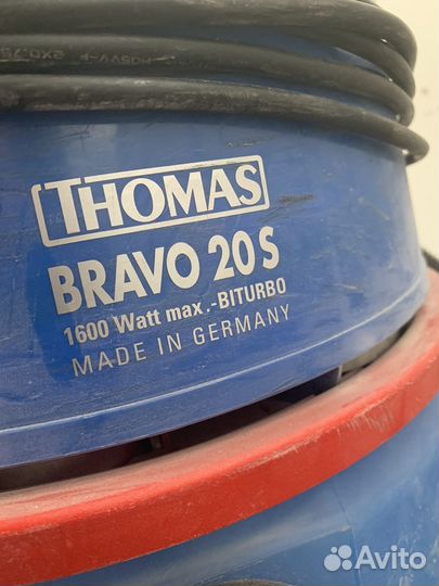 Пылесос thomas bravo 20 s aquafilter