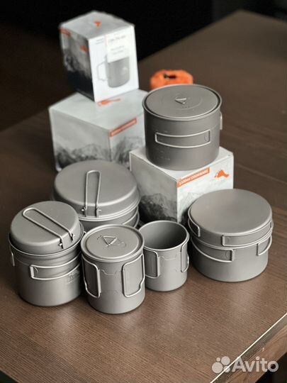 Походная посуда титановая Toaks