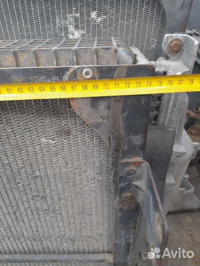 Радиатор основной на Hundai HD-250