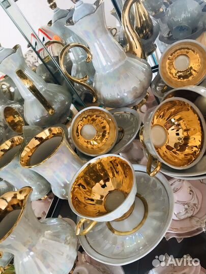 Сервиз кофейный Городница Вербилки 17 предметов